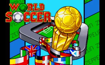 World Soccer screen shot title